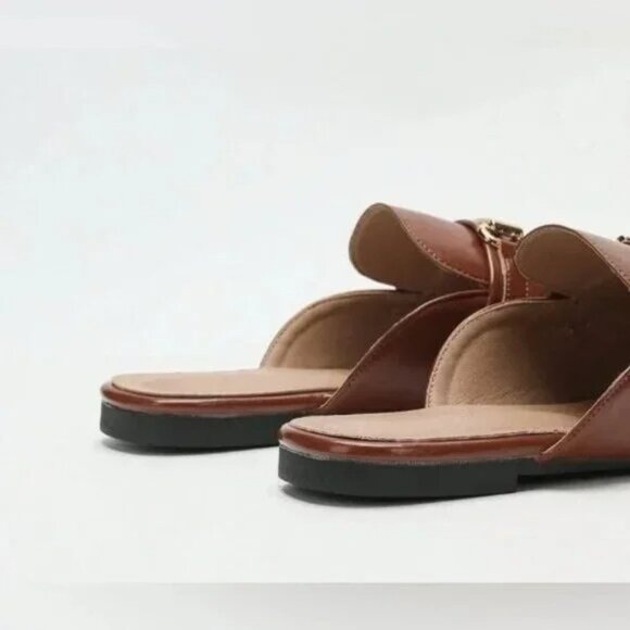 NWOT SHEIN Wide Fit Flat Mule - 9 - Picture 3 of 10